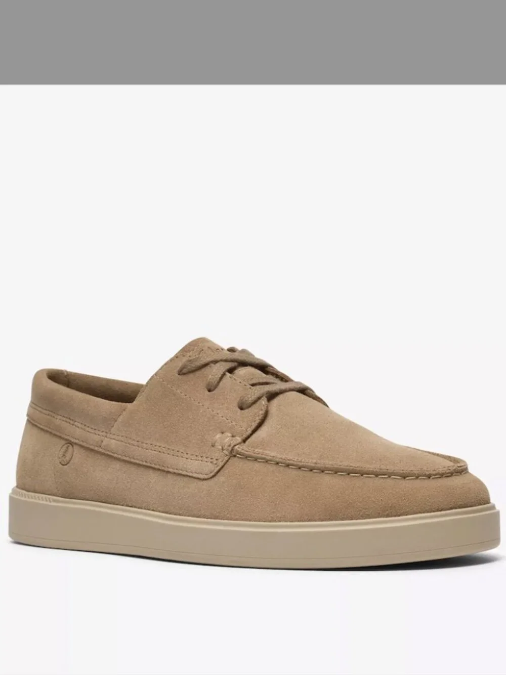 Clarks Dark Sand Suede Boat Shoes in Size 10